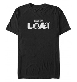 Men's Loki Logo Short Sleeve Crew T-shirt White $18.19 T-Shirts