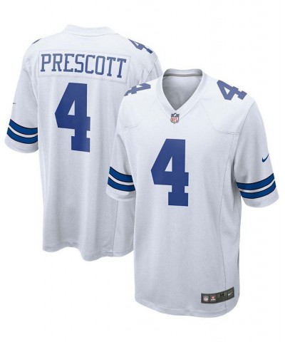 Men's Dak Prescott White Dallas Cowboys Game Team Jersey $54.60 Jersey