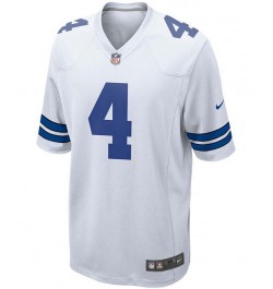 Men's Dak Prescott White Dallas Cowboys Game Team Jersey $54.60 Jersey