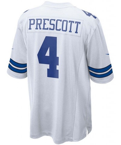 Men's Dak Prescott White Dallas Cowboys Game Team Jersey $54.60 Jersey