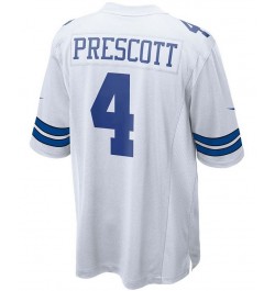 Men's Dak Prescott White Dallas Cowboys Game Team Jersey $54.60 Jersey