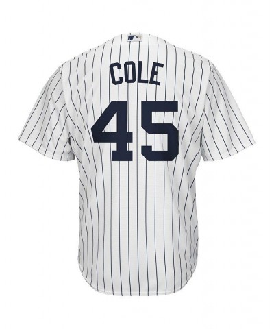 Men's Gerrit Cole White, Navy New York Yankees Big and Tall Replica Player Jersey $41.60 Jersey