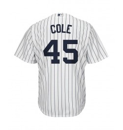 Men's Gerrit Cole White, Navy New York Yankees Big and Tall Replica Player Jersey $41.60 Jersey