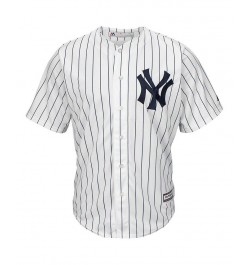 Men's Gerrit Cole White, Navy New York Yankees Big and Tall Replica Player Jersey $41.60 Jersey