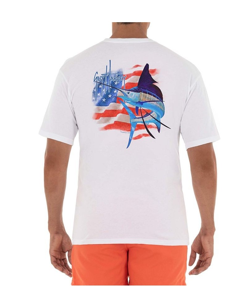 Men's Short-Sleeve Graphic T-Shirt White $17.86 T-Shirts