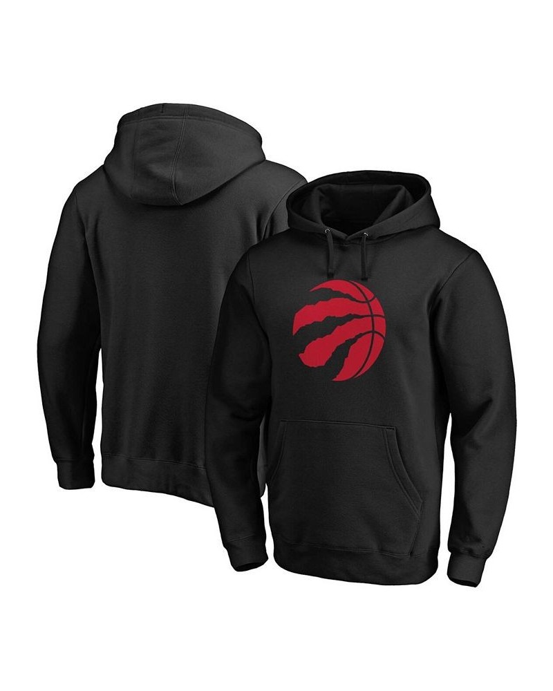 Men's Black Toronto Raptors Primary Team Logo Pullover Hoodie $25.85 Sweatshirt