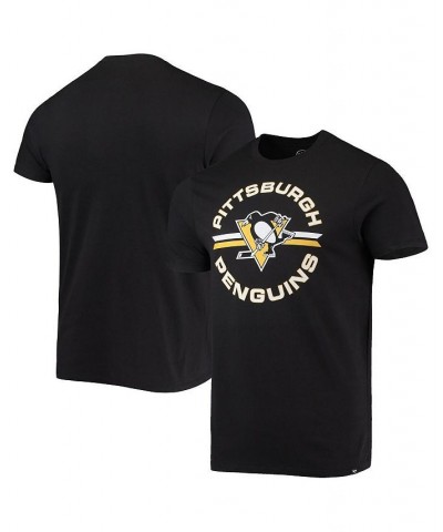 Men's '47 Black Pittsburgh Penguins Assist Super Rival T-shirt $17.22 T-Shirts