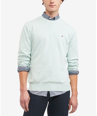 Men's Big & Tall Crewneck Sweater Green $24.23 Sweaters