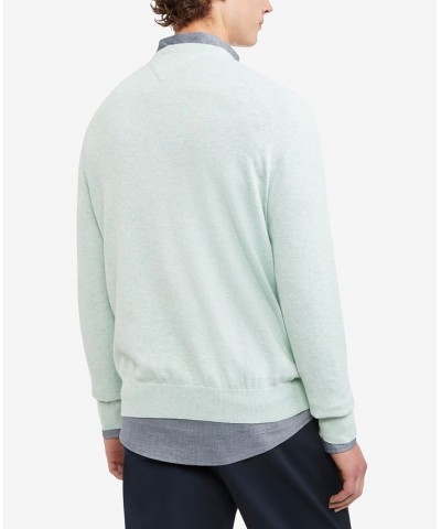 Men's Big & Tall Crewneck Sweater Green $24.23 Sweaters