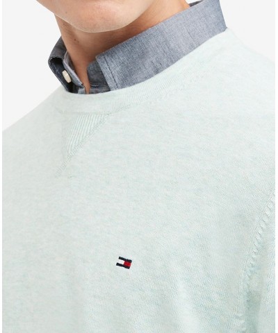 Men's Big & Tall Crewneck Sweater Green $24.23 Sweaters