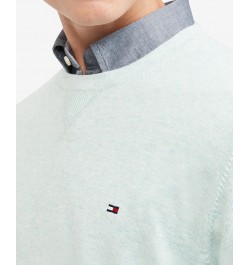 Men's Big & Tall Crewneck Sweater Green $24.23 Sweaters