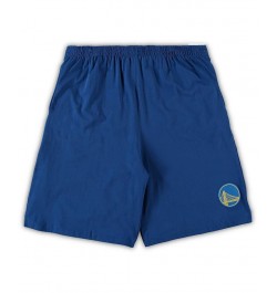 Men's Gold, Royal Golden State Warriors Big and Tall T-shirt and Shorts Sleep Set $36.00 Pajama