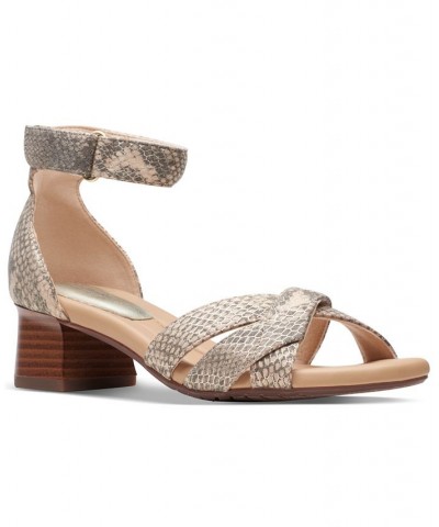 Women's Desirae Lily Ankle-Strap Sandals PD05 $43.60 Shoes