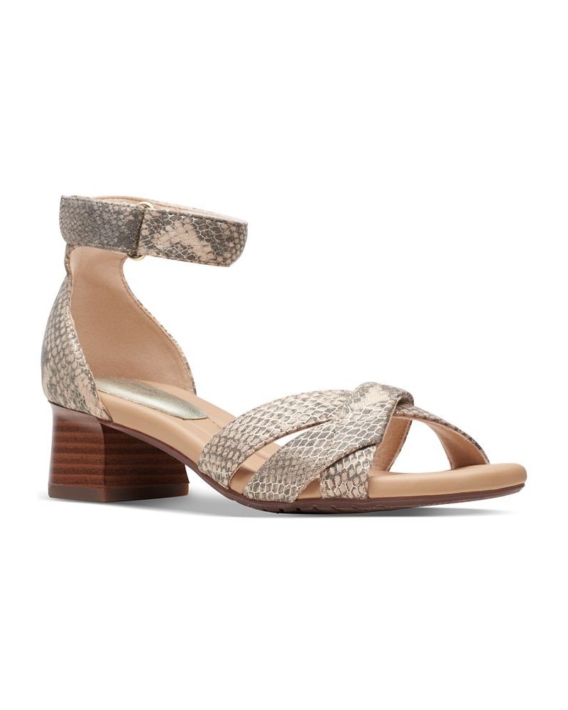 Women's Desirae Lily Ankle-Strap Sandals PD05 $43.60 Shoes