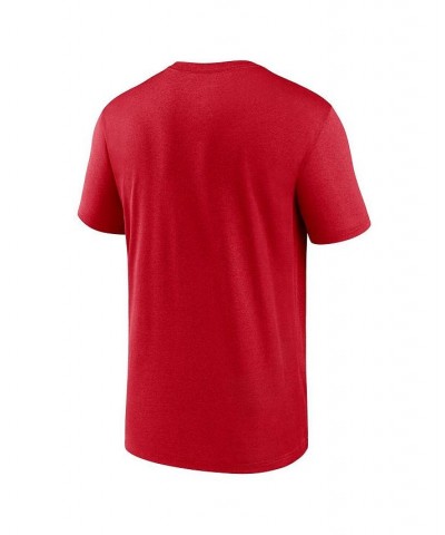 Men's Red Philadelphia Phillies Wordmark Legend Performance Big and Tall T-shirt $28.49 T-Shirts