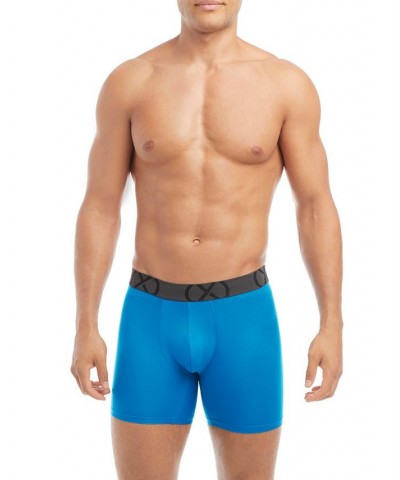 Men's Mesh Performance Ready 6" Boxer Brief, Pack of 3 Fiery Red, Eelectric Blue, Safety Yellow $28.08 Underwear