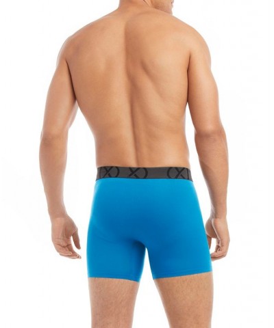 Men's Mesh Performance Ready 6" Boxer Brief, Pack of 3 Fiery Red, Eelectric Blue, Safety Yellow $28.08 Underwear