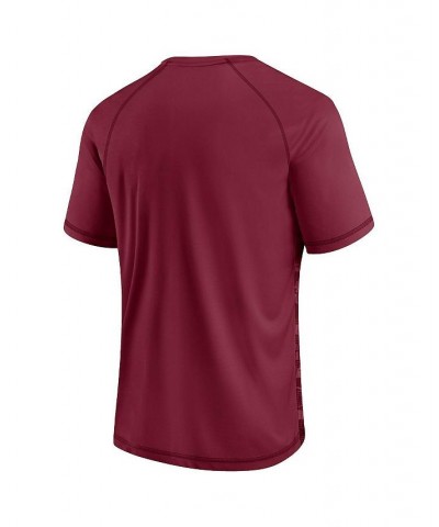 Men's Branded Burgundy Washington Commanders Hail Mary Raglan T-shirt $20.00 T-Shirts