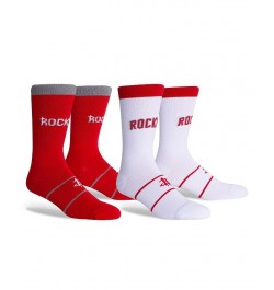 Men's Houston Rockets Two-Pack Home & Away Uniform Crew Socks $10.50 Socks