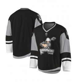 Men's Black, Gray Calgary Roughnecks Sublimated Replica Jersey $47.04 Jersey