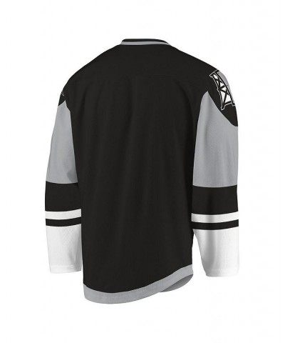 Men's Black, Gray Calgary Roughnecks Sublimated Replica Jersey $47.04 Jersey