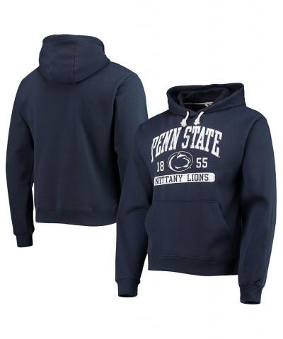 Men's Navy Penn State Nittany Lions Volume Up Essential Fleece Pullover Hoodie $33.63 Sweatshirt