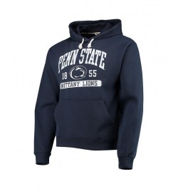 Men's Navy Penn State Nittany Lions Volume Up Essential Fleece Pullover Hoodie $33.63 Sweatshirt