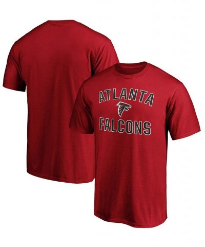 Men's Red Atlanta Falcons Victory Arch T-shirt $17.97 T-Shirts