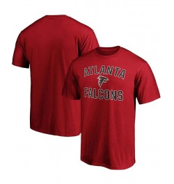 Men's Red Atlanta Falcons Victory Arch T-shirt $17.97 T-Shirts