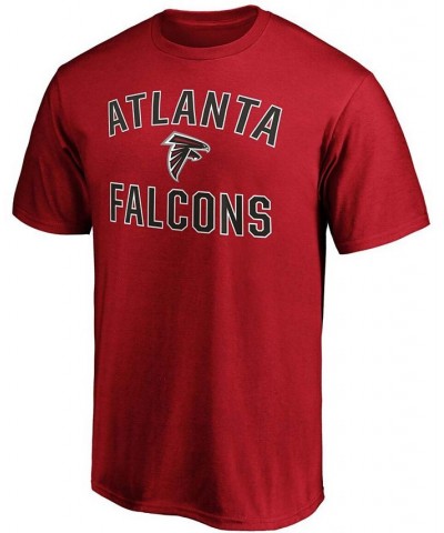 Men's Red Atlanta Falcons Victory Arch T-shirt $17.97 T-Shirts