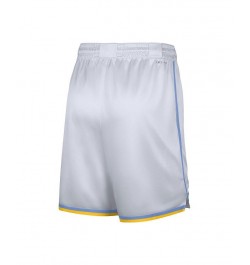 Men's White Los Angeles Lakers 2022/23 Classic Edition Swingman Performance Shorts $38.50 Shorts