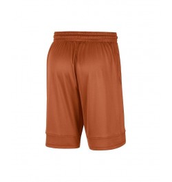 Men's Texas Orange Texas Longhorns Fast Break Team Performance Shorts $26.99 Shorts