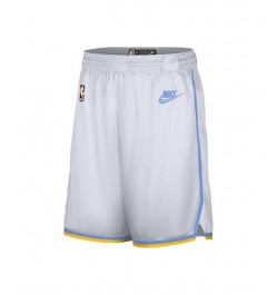 Men's White Los Angeles Lakers 2022/23 Classic Edition Swingman Performance Shorts $38.50 Shorts