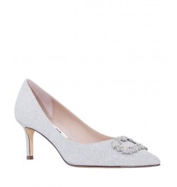 Women's Neya Evening Pump Silver $51.17 Shoes