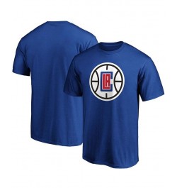 Men's Royal LA Clippers Primary Team Logo T-shirt $16.42 T-Shirts