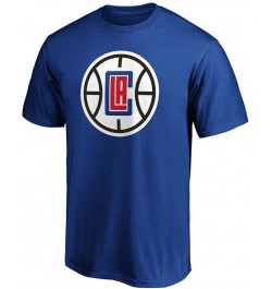 Men's Royal LA Clippers Primary Team Logo T-shirt $16.42 T-Shirts