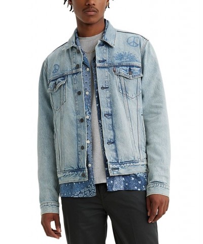 Men's Denim Trucker Jacket Home Ec Dx $45.89 Jackets