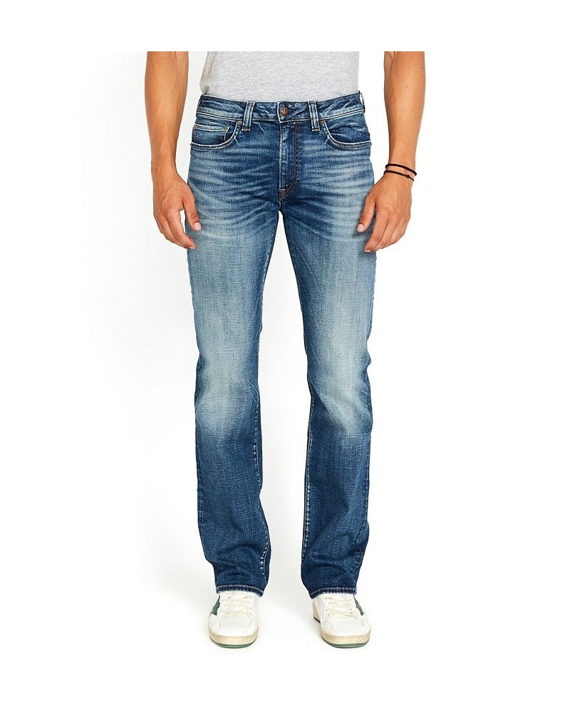 Men's Driven Relaxed Stretch Jeans Medium Indigo $25.59 Jeans