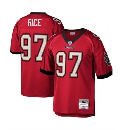 Men's Simeon Rice Red Tampa Bay Buccaneers Legacy Replica Jersey $68.00 Jersey