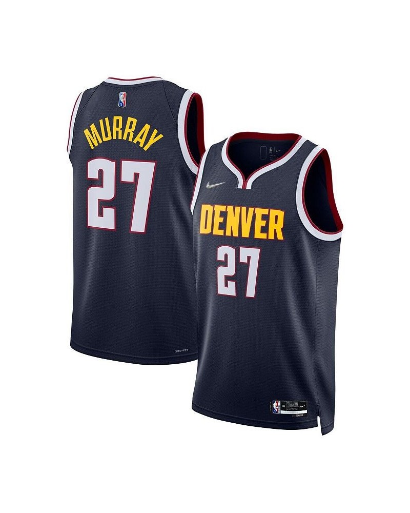 Men's Jamal Murray Navy Denver Nuggets 2021/22 Diamond Swingman Jersey - Icon Edition $44.94 Jersey