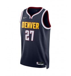 Men's Jamal Murray Navy Denver Nuggets 2021/22 Diamond Swingman Jersey - Icon Edition $44.94 Jersey