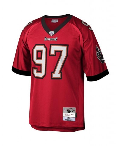 Men's Simeon Rice Red Tampa Bay Buccaneers Legacy Replica Jersey $68.00 Jersey