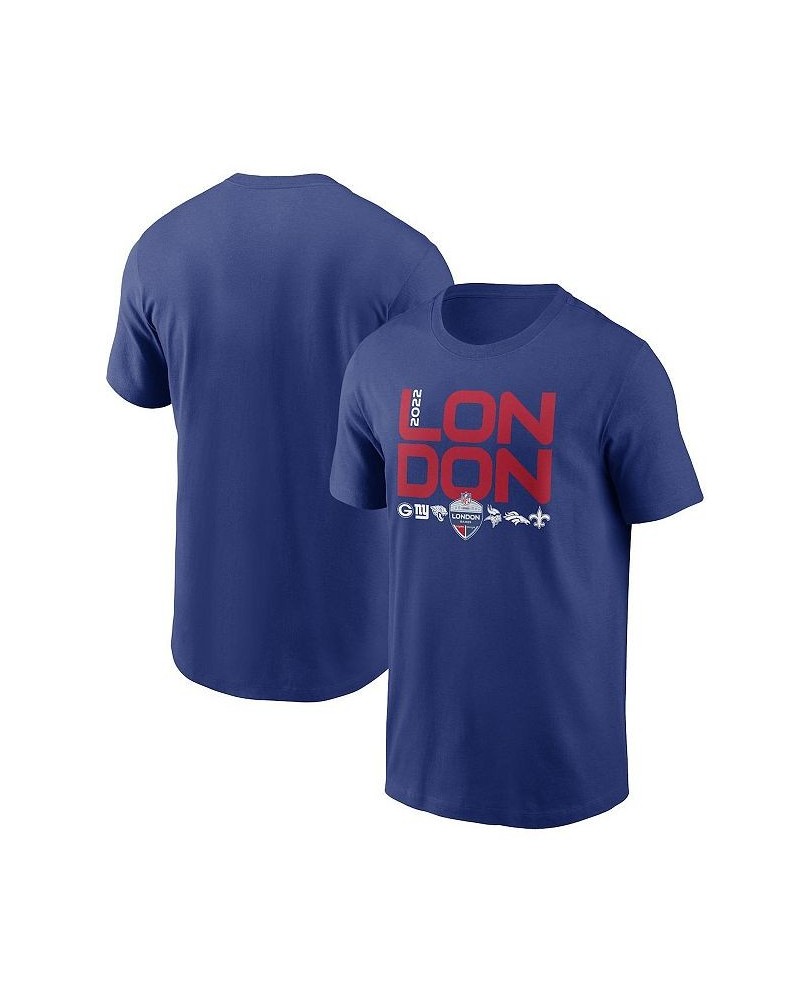 Men's Royal NFL Essential London Games T-shirt $15.48 T-Shirts