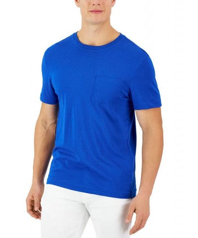 Men's Solid Pocket T-Shirt PD10 $10.19 T-Shirts