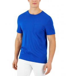 Men's Solid Pocket T-Shirt PD10 $10.19 T-Shirts