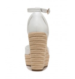 Paige Espadrille Wedge Sandals White $67.50 Shoes