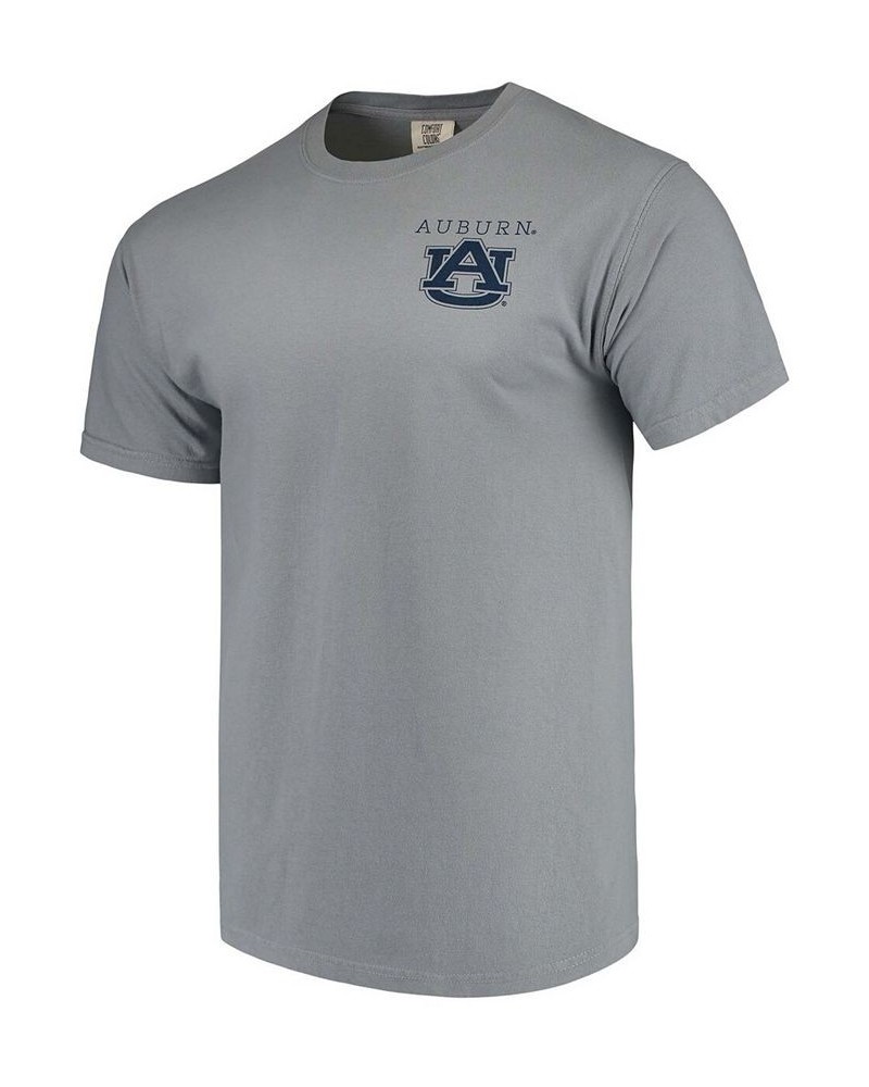 Men's Gray Auburn Tigers Comfort Colors Campus Scenery T-shirt $16.80 T-Shirts