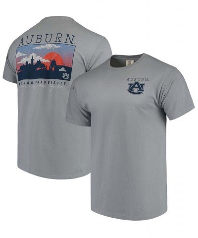 Men's Gray Auburn Tigers Comfort Colors Campus Scenery T-shirt $16.80 T-Shirts