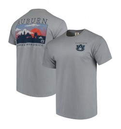 Men's Gray Auburn Tigers Comfort Colors Campus Scenery T-shirt $16.80 T-Shirts