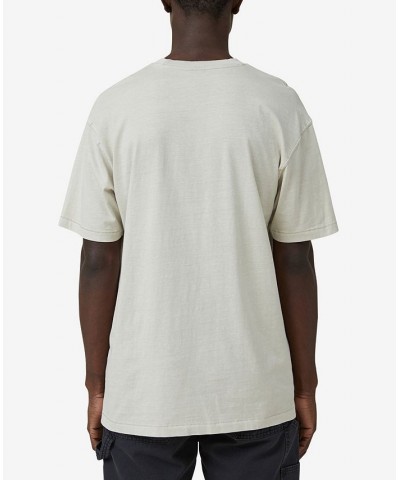 Men's Premium Loose Fit Art T-shirt Ivory/Cream $21.60 T-Shirts